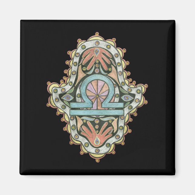 Libra Magnet (Framsidan)