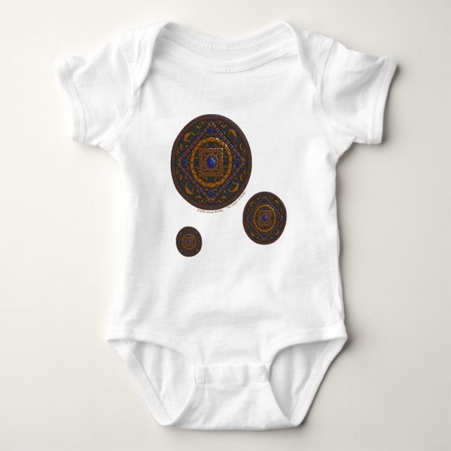 Libra Mandala Barn och Baby Lätt Tröja (Framsida)