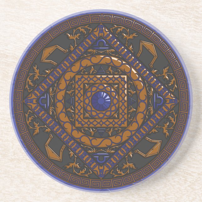 Libra Mandala Underlägg (Framsidan)