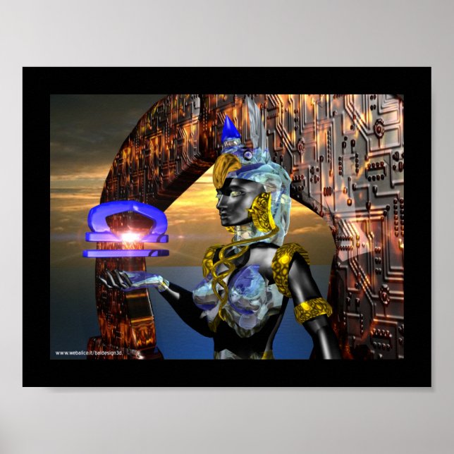 LIBRA MED CYBER ATHENA POSTER (Framsidan)