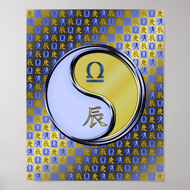 Libra & Metall Dragon Poster (Framsidan)