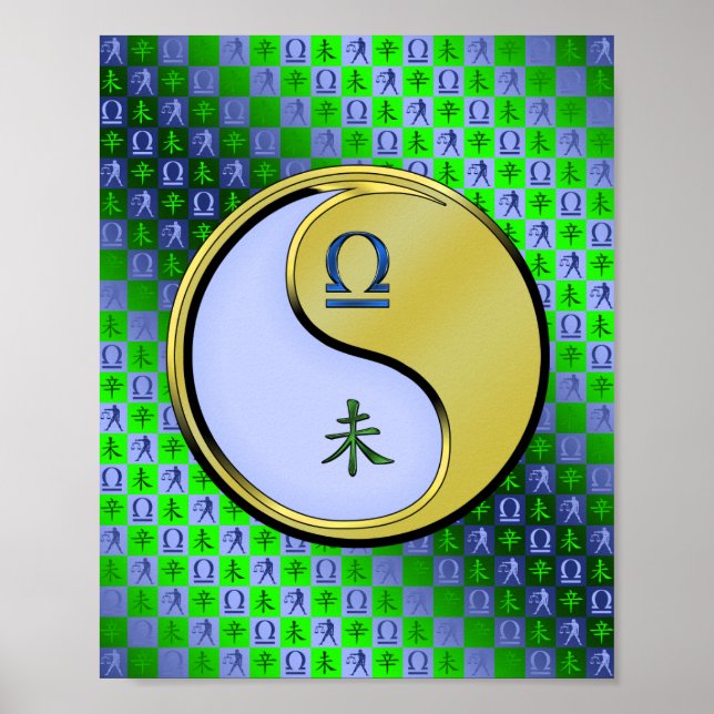 Libra & Metall Goat Poster (Framsidan)