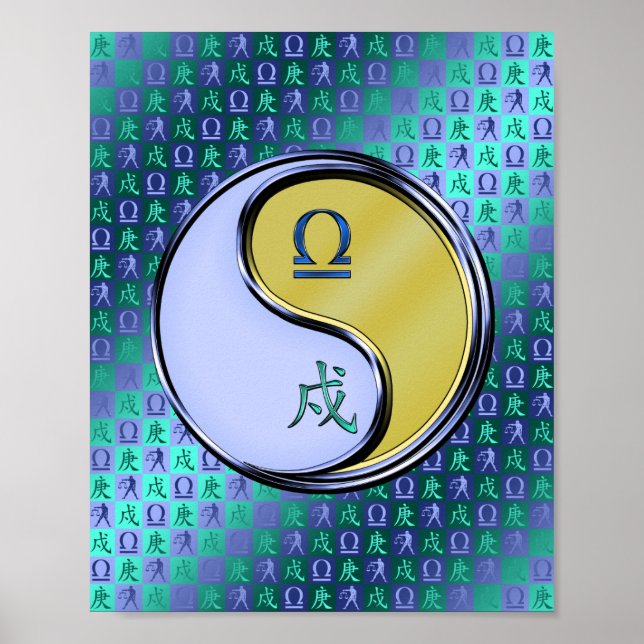 Libra & Metall Hund Poster (Framsidan)
