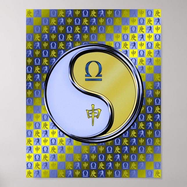 Libra & Metall Monkey Poster (Framsidan)