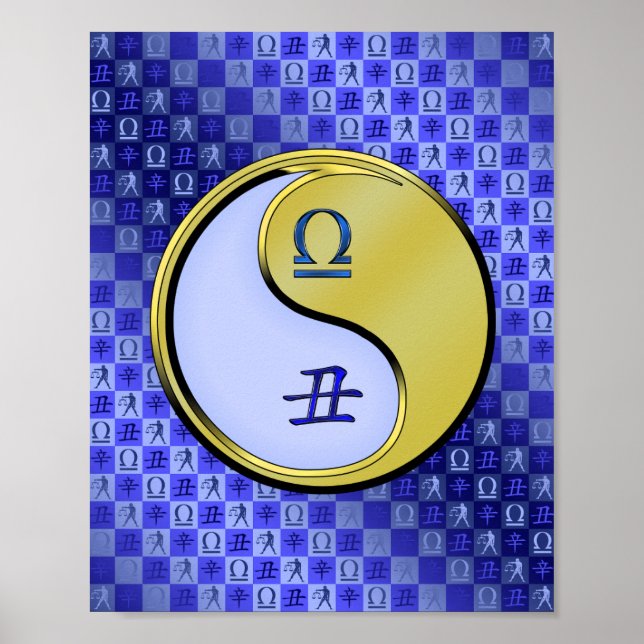 Libra & Metall Ox Poster (Framsidan)