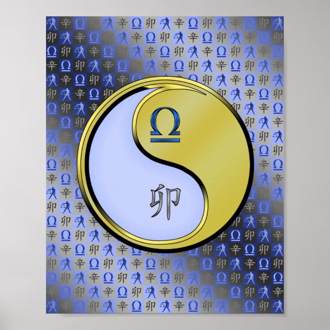 Libra & Metall Rabbit Poster (Framsidan)