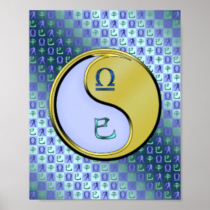 Libra & Metall Snake Poster