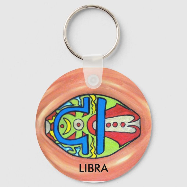 LIBRA NYCKELRING (Framsida)