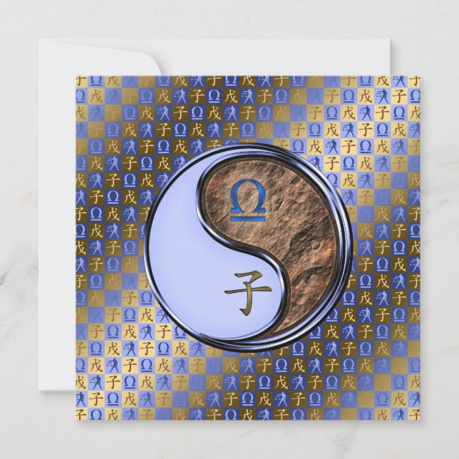 Libra och Earth Råtta Kort (Framsida)