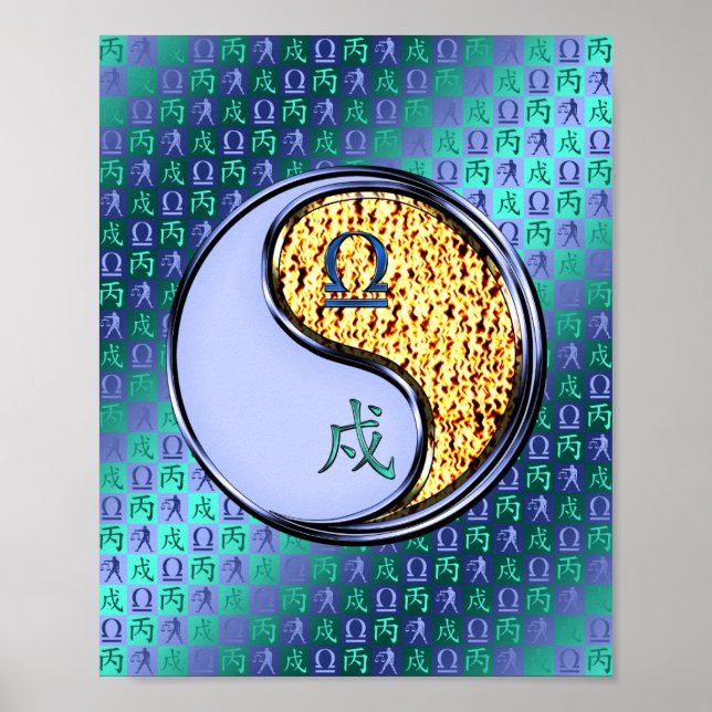 Libra och Fire Hund Poster (Framsidan)
