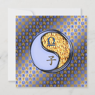 Libra och Fire Råtta Kort
