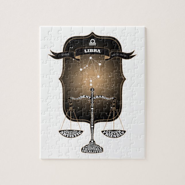 Libra Pussel (Vertikal)