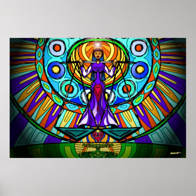 Libra Scales (Balance & Justice) Poster (Framsidan)