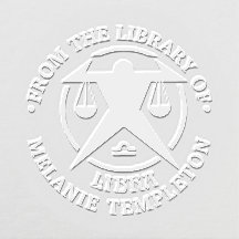 Libra Scales Zodiac-tecken "Från bibliotek av"