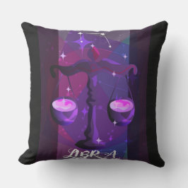 Libra Sign Dekorativ kudde