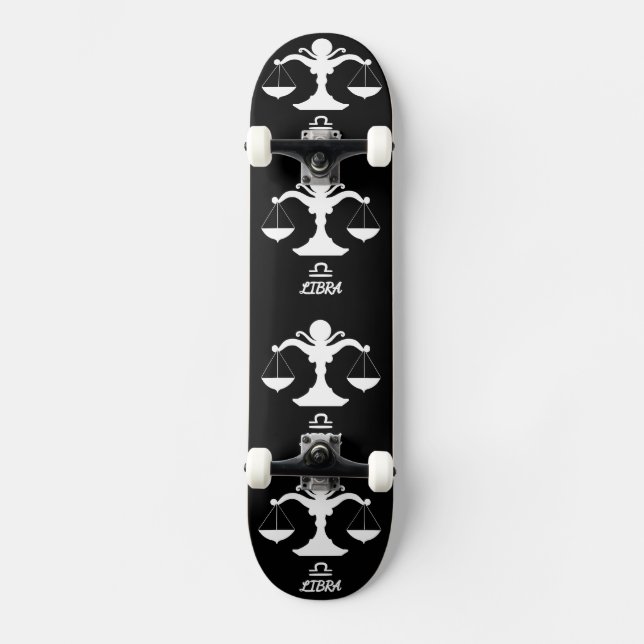 Libra Silhouette Mini Skateboard Bräda 18,5 Cm (Framsida)