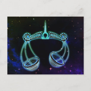 libra-skalorna zodiac-vykort vykort