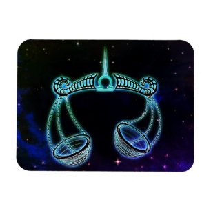libra-skalorna zodiakmagnet magnet