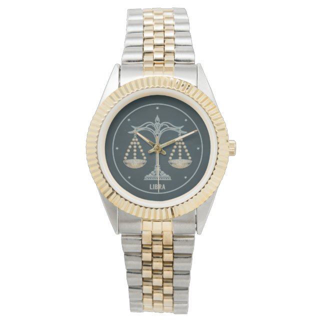 Libra Stjärntecken Armbandsur (Framsida)