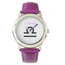 Libra Stjärntecken. Barnklockor. Armbandsur