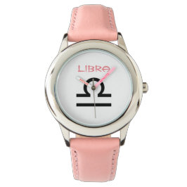 Libra Stjärntecken. Barnklockor. Armbandsur