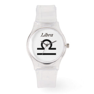Libra Stjärntecken. Damklockor. Armbandsur