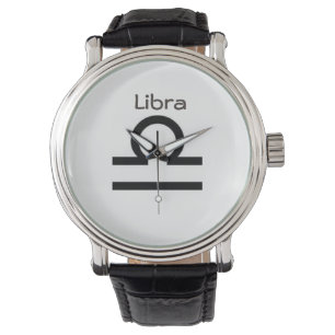 Libra Stjärntecken. Damklockor. Armbandsur
