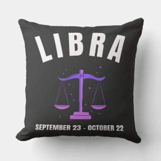 Libra stjärntecken kudde