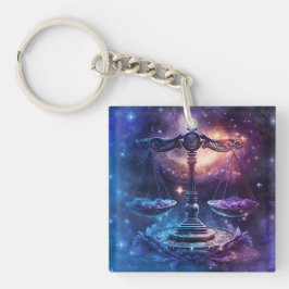 Libra Stjärntecken Vattenfärgdesign