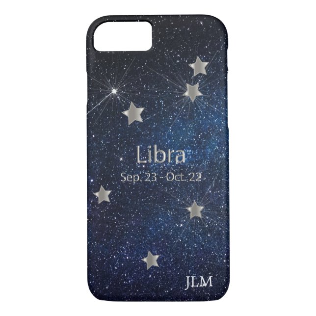 Libra - Stjärntecknet Zodiac Case-Mate iPhone Skal (Baksida)