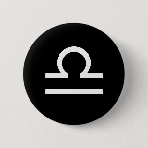Libra Symbol Knapp