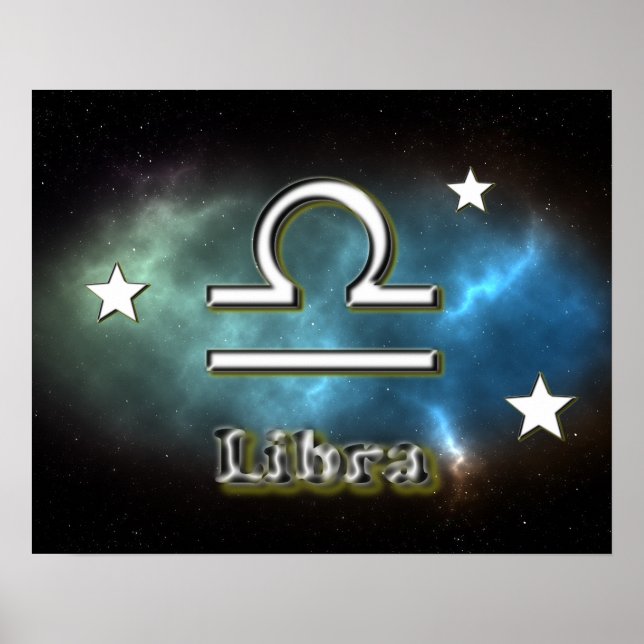 Libra-symbol Poster (Framsidan)
