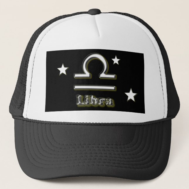 Libra-symbol Truckerkeps (Framsida)