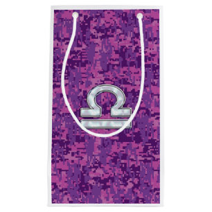 Libra-tecken på Fuchsia Digital Camo