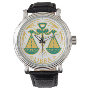 Libra-tecknet på Zodiac Armbandsur