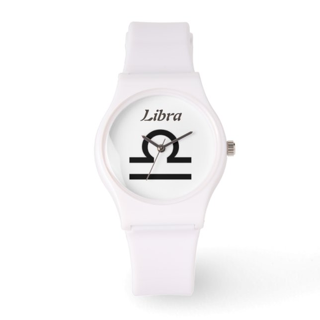Libra-tecknet på Zodiac. Dam Watches. Armbandsur (Framsida)