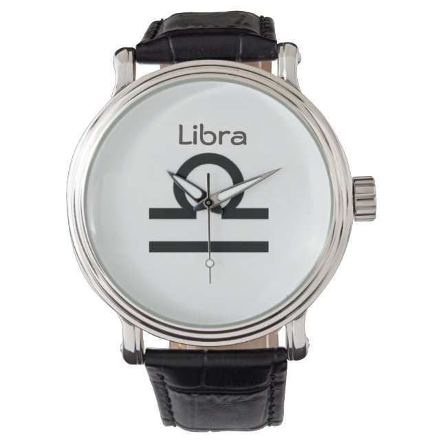 Libra-tecknet på Zodiac. Dam Watches. Armbandsur (Framsida)