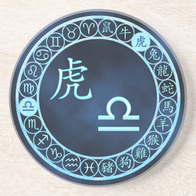 Libra/Tiger Underlägg (Framsidan)