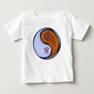 Libra & Träväd Ur & Bebis Kroppsställning T Shirt