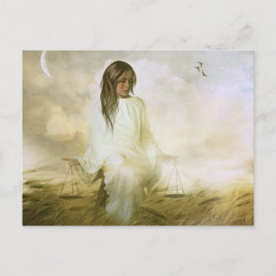 Libra-vykort Vykort