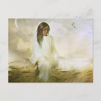 Libra-vykort Vykort