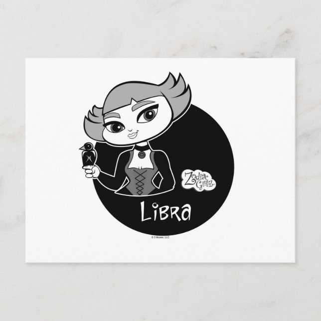 Libra-vykort Vykort (Framsida)