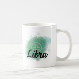 Libra Watercolor Stänk Kaffemugg