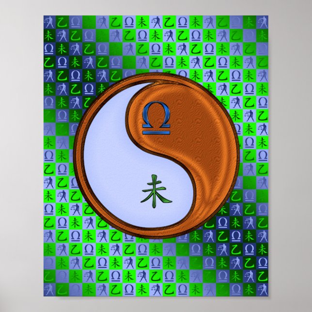 Libra & Wood Goat Poster (Framsidan)