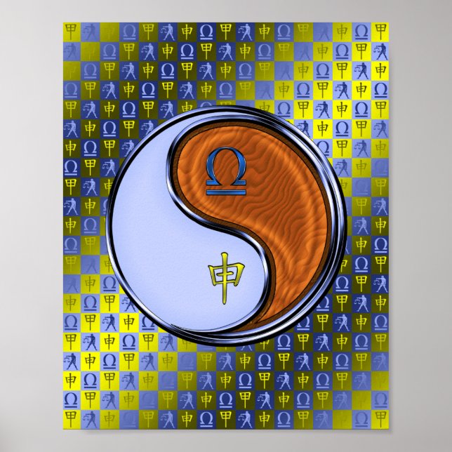 Libra & Wood Monkey Poster (Framsidan)