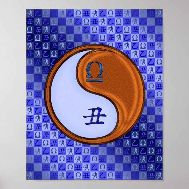 Libra & Wood Ox Poster (Framsidan)