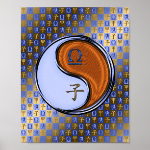 Libra & Wood Råtta Poster