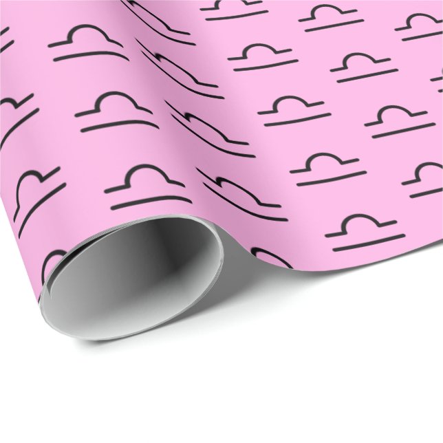 Libra Wrapping Paper Presentpapper (Rullad Hörn)