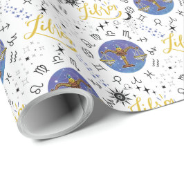 Libra Wrapping Papper Presentpapper