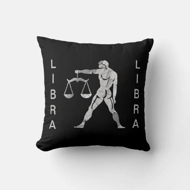 Libra Zodiac American Mojo Pillow Kudde (Framsida)